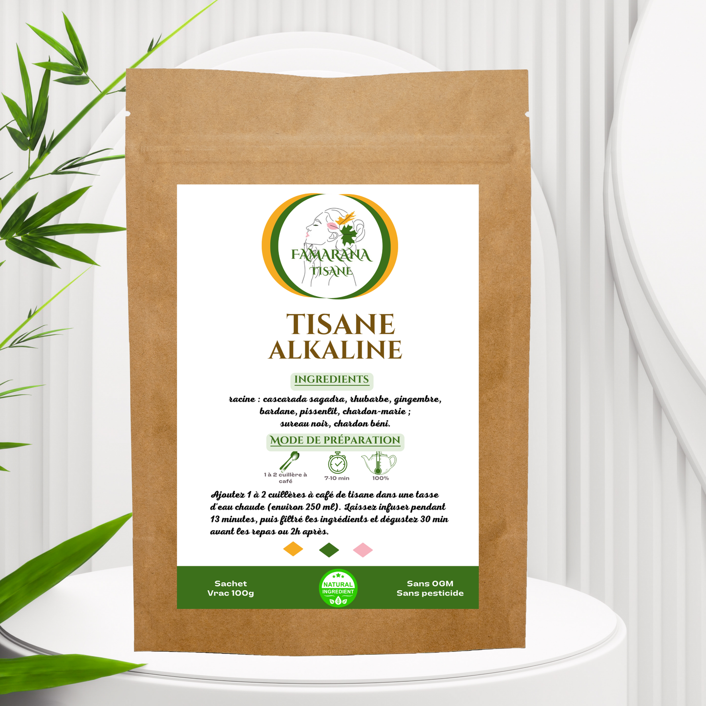 TISANE - ALKALINE goût amère