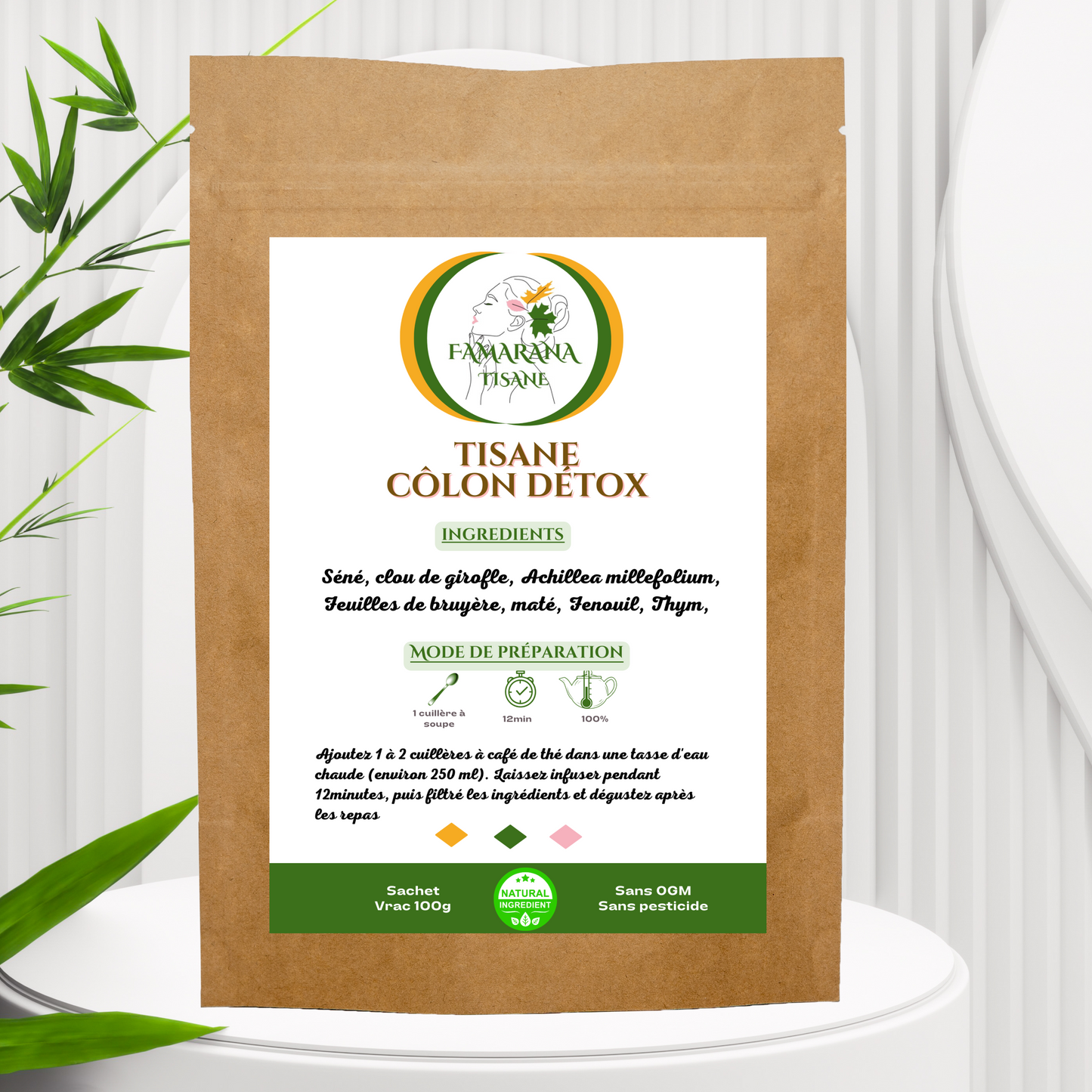 TISANE - CÔLON DETOX effet laxatif