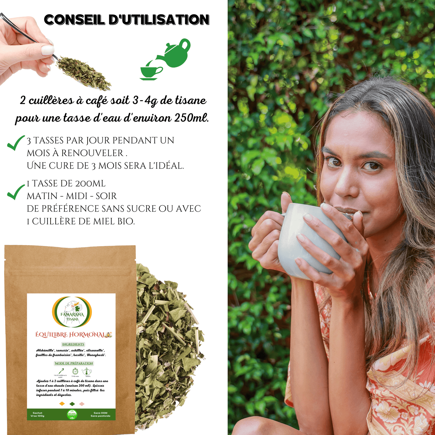 TISANE ÉQUILIBRE HORMONAL